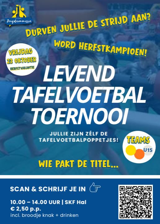 Levend tafelvoetbal toernooi